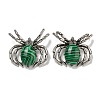 Synthetic Malachite Pendants G-G147-05AS-05-1