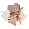 Burlap Packing Pouches Drawstring Bags ABAG-BC0001-08-9x7-1