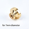Wax Seal Brass Stamp Head AJEW-WH0209-304-3