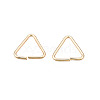 Brass Triangle Linking Ring KK-N232-331A-02-1