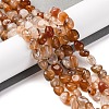 Natural Red Agate Beads Strands LS-G-G146-A25-01-1