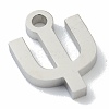Non-Tarnish 304 Stainless Steel Charms STAS-G244-01Y-3