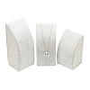 Wood Necklace Rectangle Displays NDIS-L001-13B-1