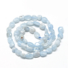 Natural Aquamarine Beads Strands X-G-R445-8x10-36-2