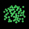 Opaque Luminous Acrylic Beads OACR-G038-06G-3