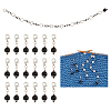 1Pc Acrylic Number Bead Knitting Row Counter Chains HJEW-BC0001-34D-1
