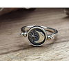 Zinc Alloy Finger Two Sided Rotatable Finger Rings FS-WG6AB10-04-4