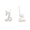 S925 Sterling Silver Stud Earrings EJEW-K303-01S-10-4