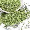 DIY Craft Beads 12/0 Opaque Colors Lustered Round Glass Seed Beads X-SEED-A012-2mm-124-1