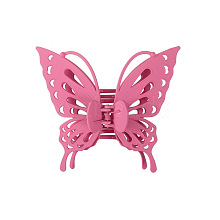 Hollow Butterfly Shape Plastic Large Claw Hair Clips PW-WG59392-05