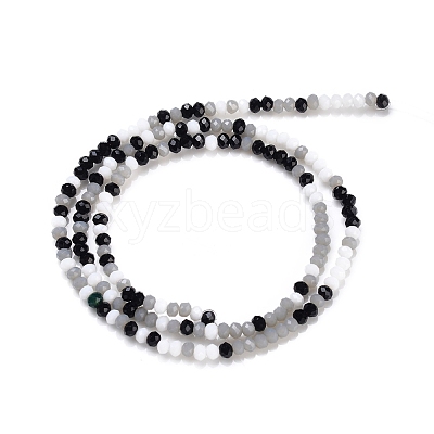 Glass Beads Strands GLAA-F106-B-15-1