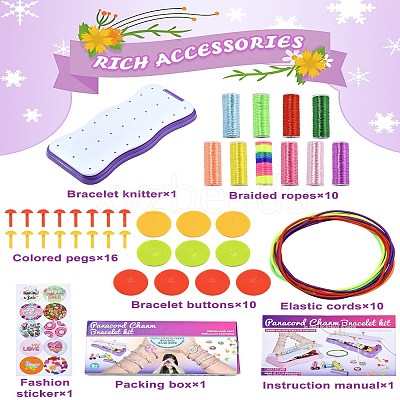 DIY Bracelet Making Kits DIY-YWC0005-06-1