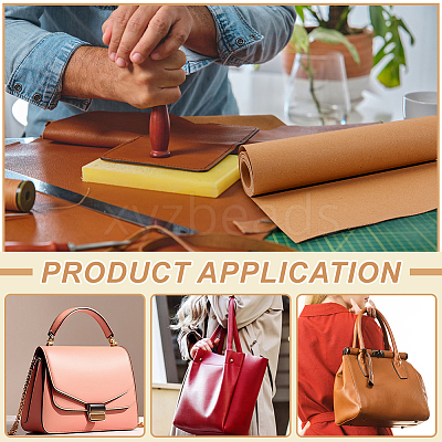 Blended Leather Handicraft Liner Roll for Bags and Purses Material AJEW-WH0817-023A-05-1