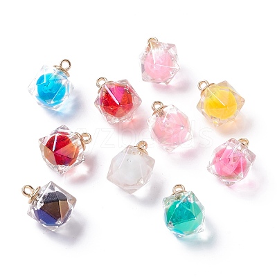 Acrylic Pendants TACR-C021-01-1