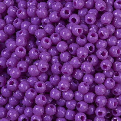 Opaque Acrylic Beads SACR-A007-01A-08-1