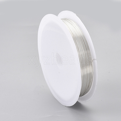 Round Copper Jewelry Wire CWIR-Q006-0.2mm-S-1
