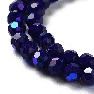 Opaque Glass Beads Strands EGLA-A035-P6mm-L09-1