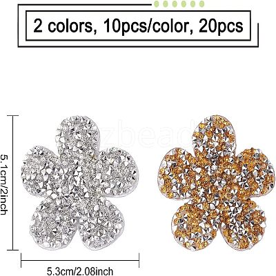 Glitter Hotfix Rhinestone DIY-FG0001-71-1