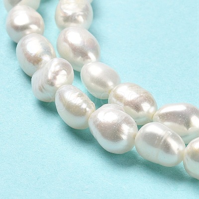 Natural Cultured Freshwater Pearl Beads Strands PEAR-E016-066-1