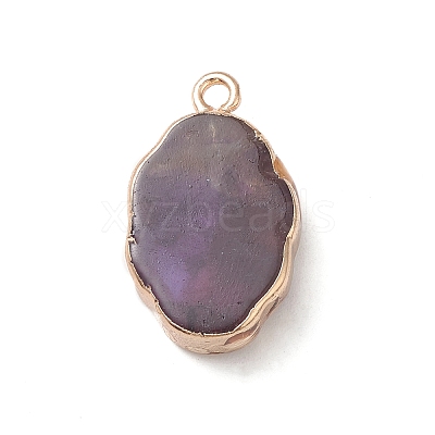 Natural Amethyst Pendants X-G-K333-01D-1