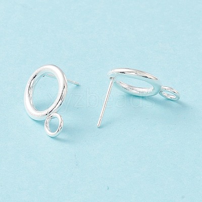 304 Stainless Steel Stud Earring Findings STAS-P308-02A-S-1