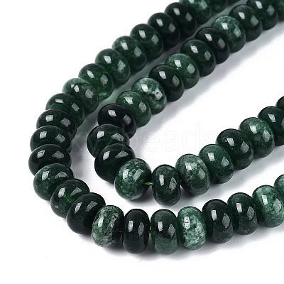Natural White Jade Beads Strands G-Q613-01F-05-1