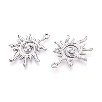 304 Stainless Steel Pendants X-STAS-T065-07P-1