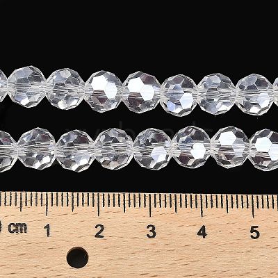 Transparent Glass Beads EGLA-A035-T8mm-B19-1