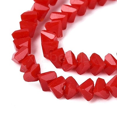 Opaque Glass Beads Strands GLAA-N019-3mm-09-1
