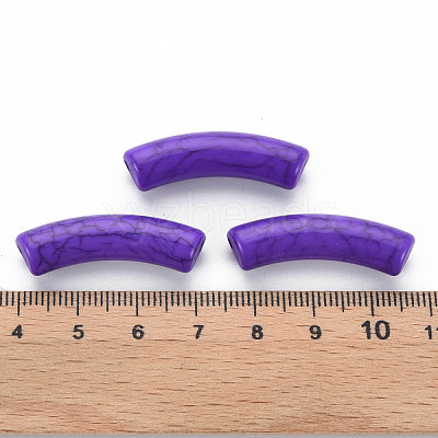 Opaque Crackle Acrylic Beads MACR-S372-002N-004-1