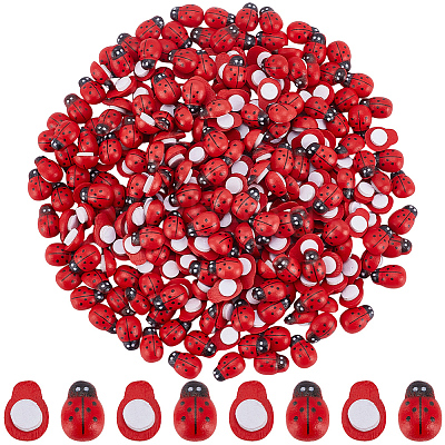 300Pcs Natural Poplar Wood Cabochons WOOD-SP0001-87-1