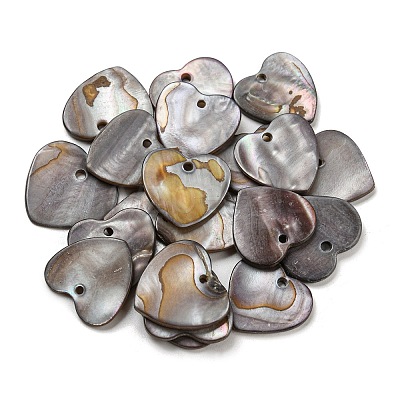 Natural Freshwater Shell Pendants X-SHEL-F008-01A-1