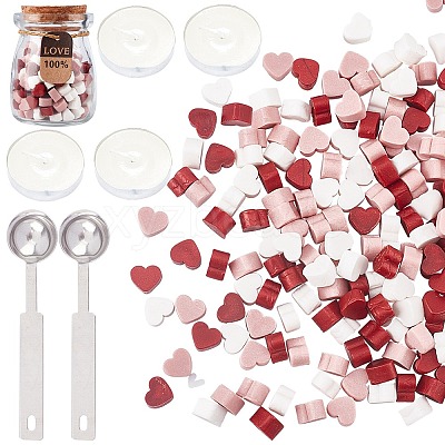 Sealing Wax Particles Kits for Retro Seal Stamp DIY-CP0003-60A-1