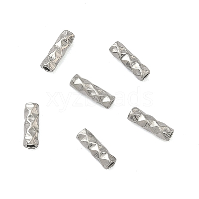 304 Stainless Steel Tube Beads STAS-Z192-07P-02-1