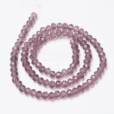 Glass Beads Strands EGLA-A034-T8mm-D13-1