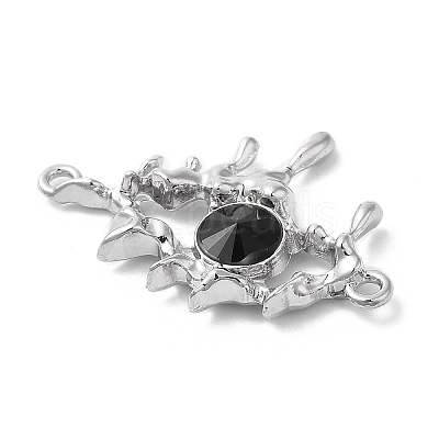 Alloy Jet Rhinestone Pendants LS-PALLOY-P294-01P-02-1