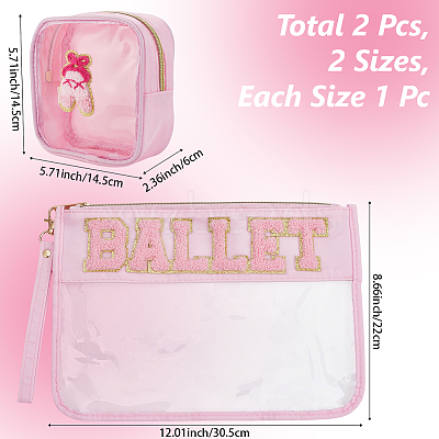 PVC & Polyester Makeup Bags ABAG-WH20014-06D-1