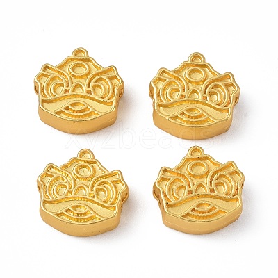 Rack Plating Alloy Beads PALLOY-I215-30G-1