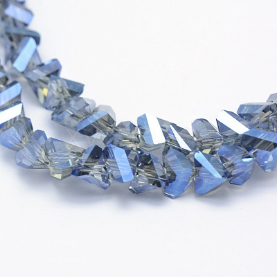 Electroplate Glass Beads Strands EGLA-J143-A-FR01-1