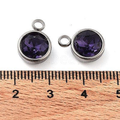 Glass Charms GLAA-G019-P14-1