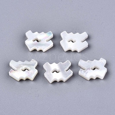 Natural White Shell Beads X-SSHEL-ZX004-02L-1