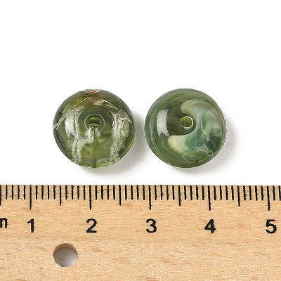 Acrylic Imitation Gemstone Beads MACR-K359-65I-1