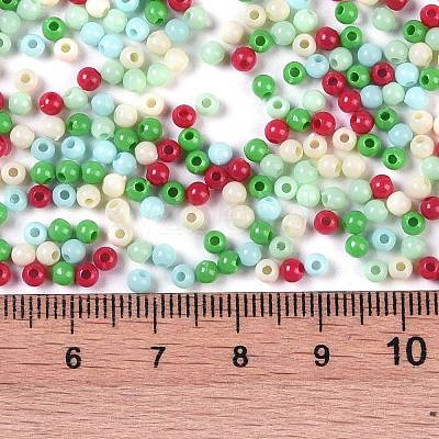 Opaque Acrylic Beads X1-OACR-H118-07A-08-1