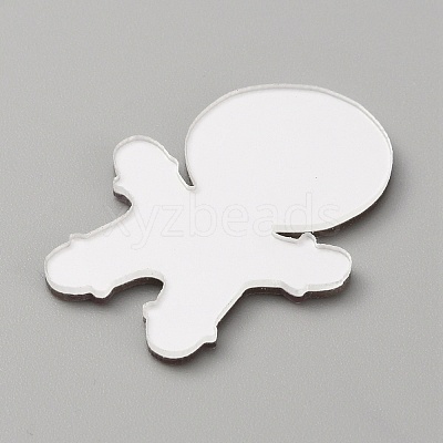 Christmas Acrylic Cabochons SACR-WH0011-05E-1