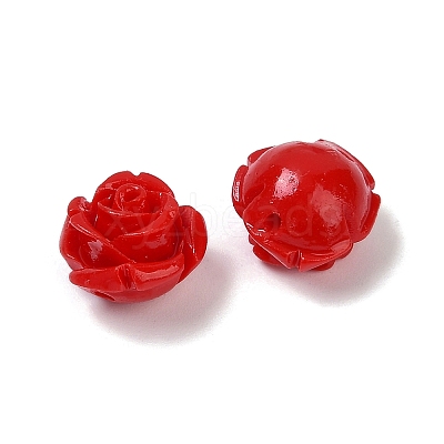 Synthetic Coral Carved Beads CORA-H003-01A-14-1
