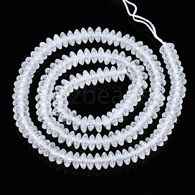 Crackle Glass Beads GLAA-S192-B-004J-1
