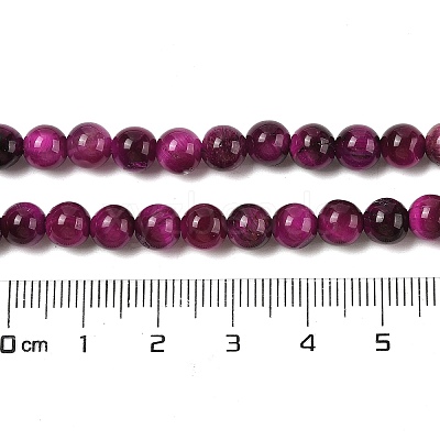 Natural Tiger Eye Beads X1-G-B133-A02-6MM-05-1