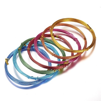 Round Aluminum Craft Wire AW-D009-1mm-10m-M-1