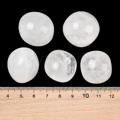 Natural Quartz Crystal Rock Crystal Beads GG-CBAD0F6-B20-01A-1