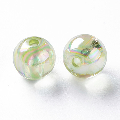 Transparent Acrylic Beads MACR-S370-B12mm-728-1